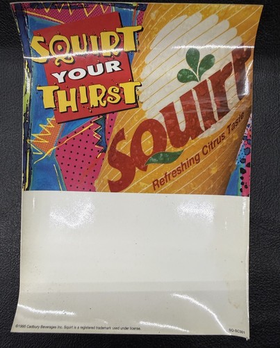 Vintage 1995 squirt soda - 1995,