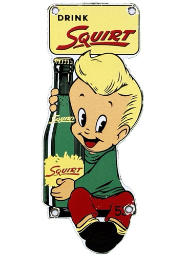 Vintage squirt soda - soda, boy
